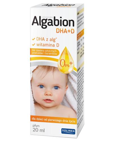 podgląd produktu Algabion DHA+D płyn 20 ml