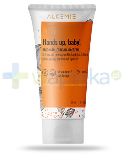 podgląd produktu Alkemie No.5 Sun for everyone, Hands up, baby! rekonstruujący krem do dłoni 50 ml