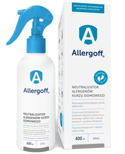 zdjęcie produktu Allergoff spray neutralizator alergenów kurzu domowego 400 ml