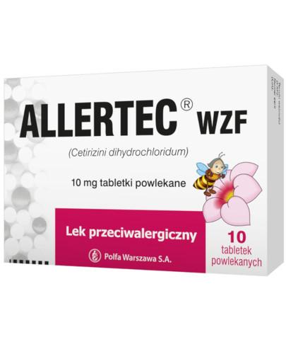 zdjęcie produktu Allertec WZF 10mg 10 tabletek