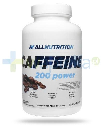 podgląd produktu Allnutrition Caffeine 200 Power 100 kapsułek