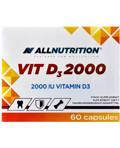zdjęcie produktu Allnutrition VIT D3 2000 60 kapsułek