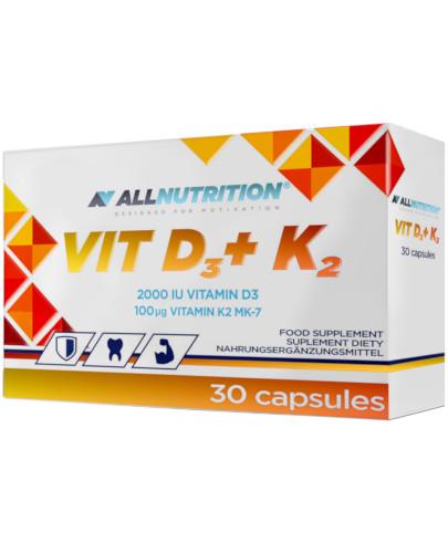 podgląd produktu Allnutrition Vit D3+K2 30 kapsułek
