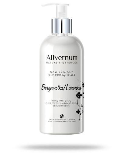 podgląd produktu Allvernum nawilżający eliksir do rąk i ciała bergamotka - limonka 300 ml