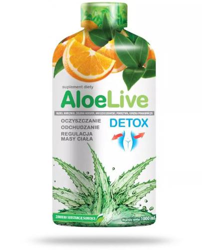 podgląd produktu AloeLive Detox oczyszczanie odchudzanie regulacja 1000 ml