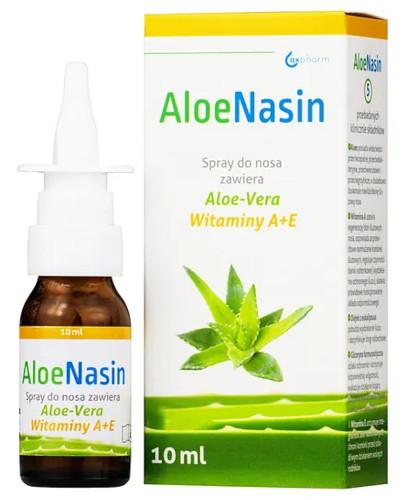 podgląd produktu AloeNasin A+E spray do nosa 10 ml