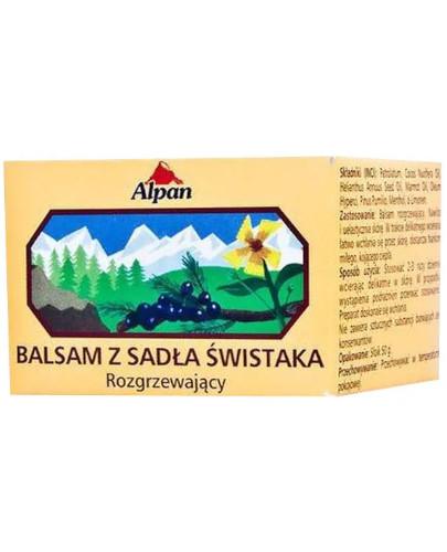 podgląd produktu Alpan balsam z sadła świstaka rozgrzewający 50 ml