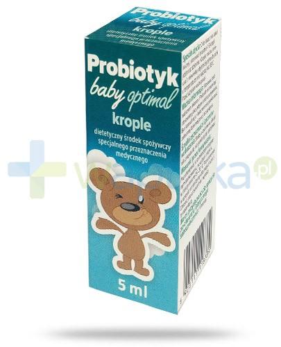 podgląd produktu Probiotyk Baby Optimal krople 5 ml AlpePharma 