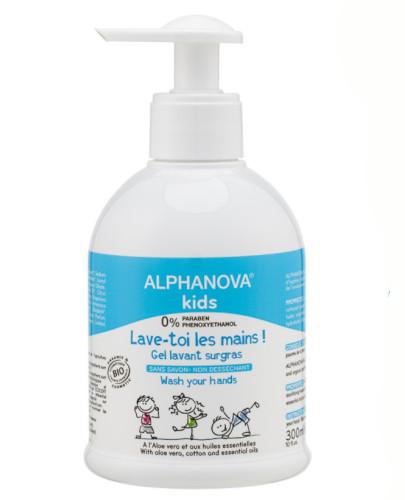podgląd produktu Alphanova Kids żel do mycia rąk 300 ml