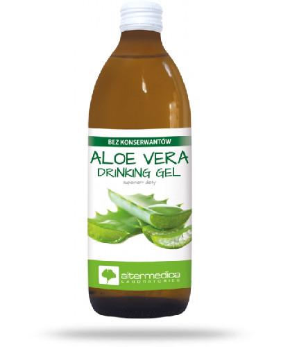 podgląd produktu Alter Medica Aloe Vera sok z kawałkami miąższu 1000 ml