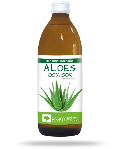 podgląd produktu Alter Medica Aloes 100% sok 1000 ml