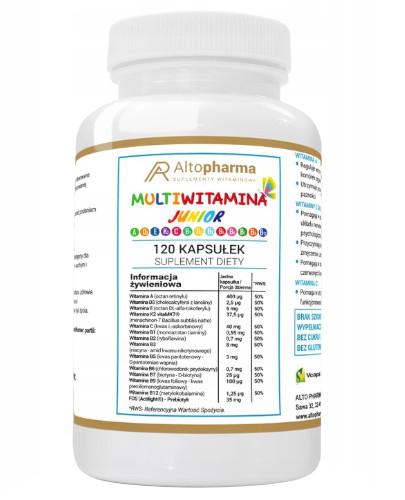zdjęcie produktu Altopharma Multiwitamina Junior 120 tabletek do ssania