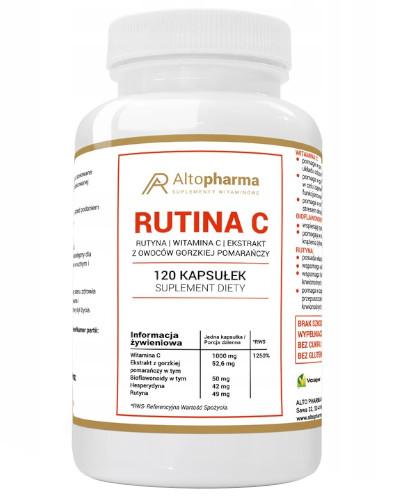 podgląd produktu Altopharma Rutyna C 1000 mg 120 kapsułek