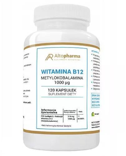 zdjęcie produktu Altopharma Witamina B12 1000 µg 120 kapsułek