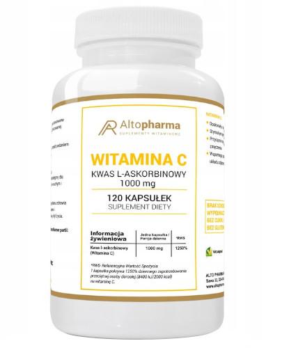 podgląd produktu Altopharma Witamina C 1000 mg 120 kapsułek