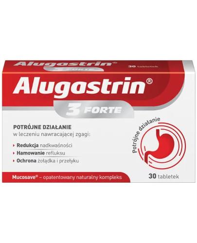 podgląd produktu Alugastrin 3 Forte 30 tabletek
