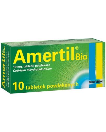 podgląd produktu Amertil Bio 10mg 10 tabletek