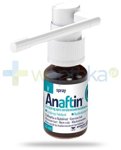 podgląd produktu Anaftin spray na afty 15 ml