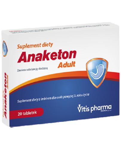 podgląd produktu Anaketon Adult 20 tabletki