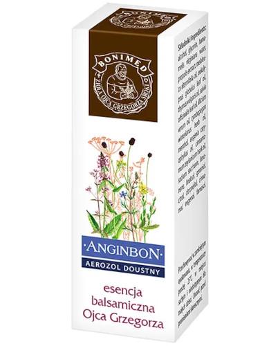 podgląd produktu Anginbon esencja balsamiczna Ojca Grzegorza aerozol doustny 9 ml