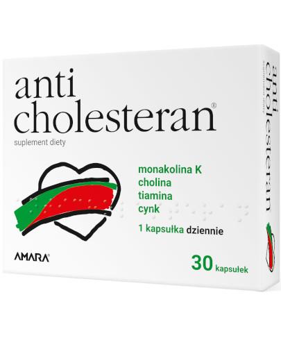 podgląd produktu Anticholesteran 30 tabletek