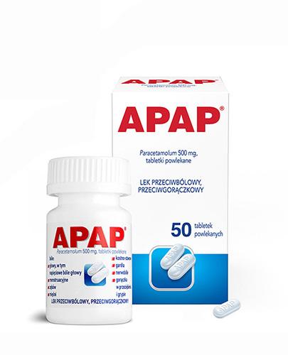 podgląd produktu Apap 500mg 50 tabletek