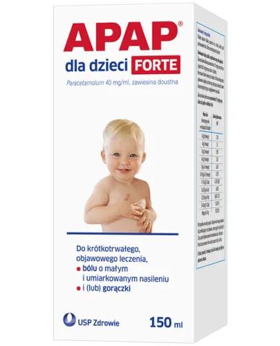 zdjęcie produktu Apap dla dzieci Forte 40 mg/ml zawiesina doustna 150 ml
