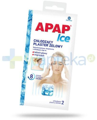 zdjęcie produktu Apap Ice plaster chłodzący żelowy 2 sztuki