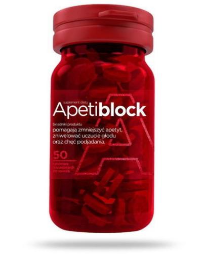 podgląd produktu ApetiBlock Na zmniejszenie apetytu 50 tabletek