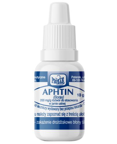 podgląd produktu Aphtin 200mg/g roztwór do stosowania w jamie ustnej 10 g ProLab