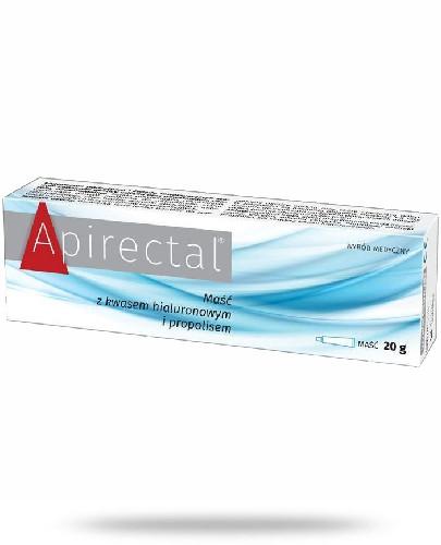 podgląd produktu Apirectal maść z kwasem hialuronowym i propolisem 20 g