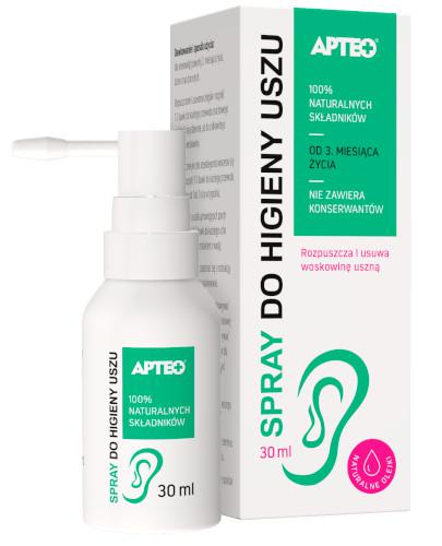 podgląd produktu Apteo Care spray do higieny uszu 30 ml