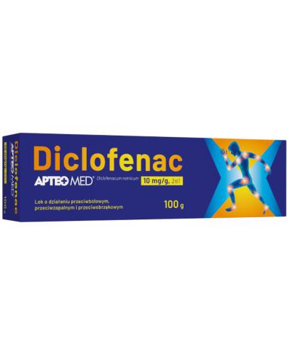 zdjęcie produktu Apteo Diclofenac 10 mg/g żel 100 g