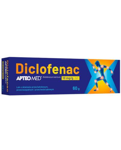 podgląd produktu Apteo Diclofenac 10 mg/g żel 60 g