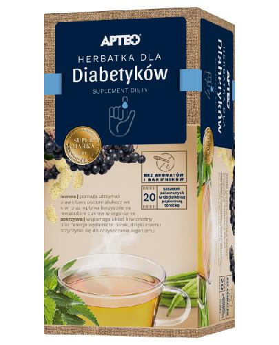 podgląd produktu Apteo Natura Herbatka dla diabetyków 20 saszetek