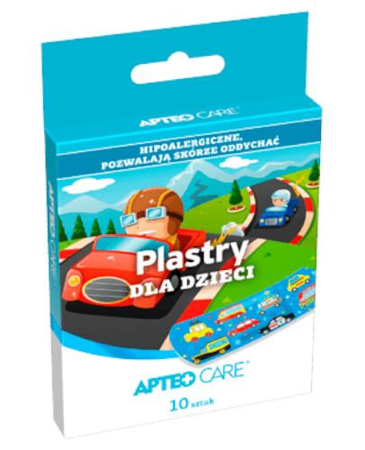 podgląd produktu Apteo plastry dla dzieci samochody 10 sztuk