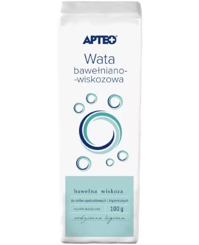 zdjęcie produktu Apteo wata opatrunkowa bawełniano-wiskozowa 100 g