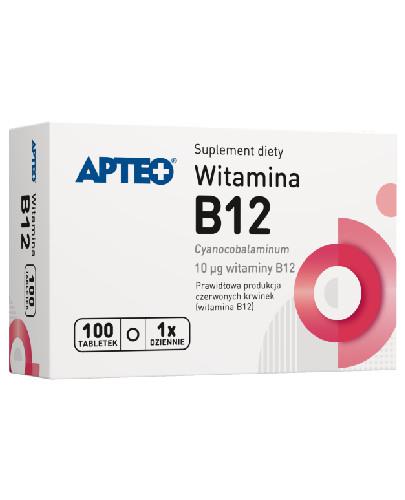podgląd produktu Apteo Witamina B12 100 tabletek
