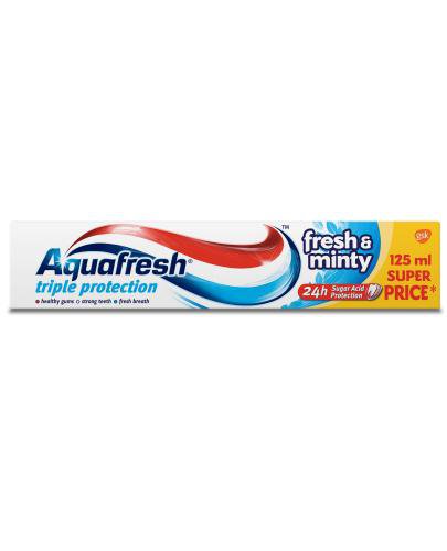 podgląd produktu Aquafresh 3 Triple Protection Fresh and Minty pasta do zębów 125 ml