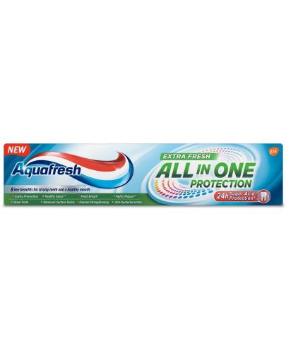 podgląd produktu Aquafresh All In One Protection Extra Fresh pasta do zębów 100 ml