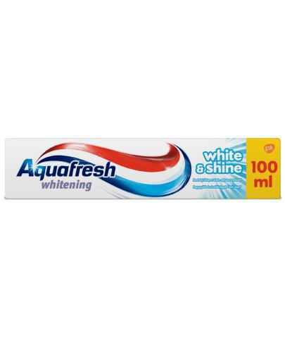 podgląd produktu Aquafresh Whitening White&Shine pasta do zębów 100 ml