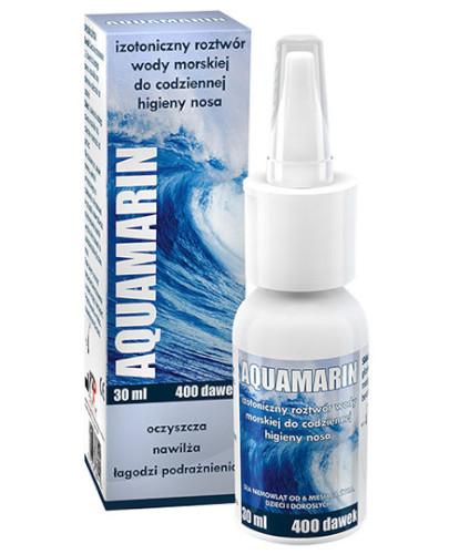 podgląd produktu Aquamarin izotoniczny roztwór wody morskiej 30 ml