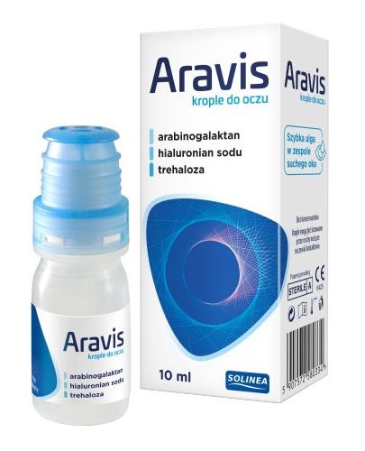 podgląd produktu Aravis krople do oczu 10 ml