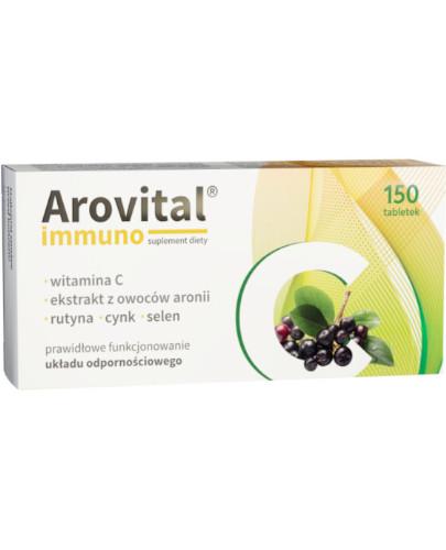 podgląd produktu Arovital immuno 150 tabletek