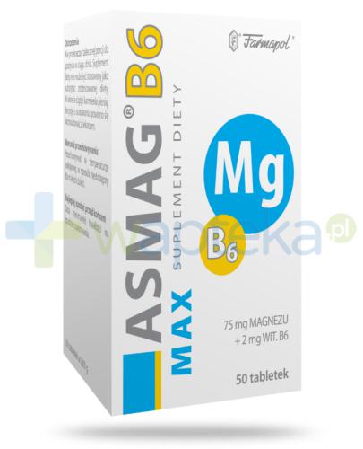 zdjęcie produktu Asmag B6 Max 50 tabletek