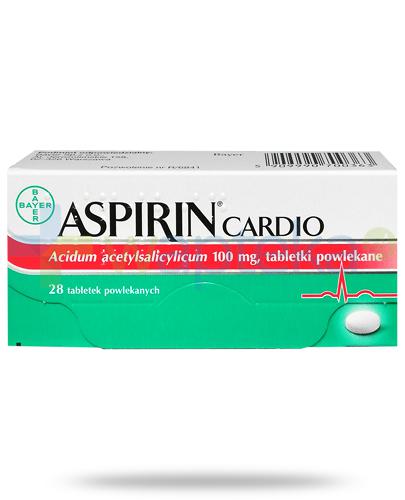 podgląd produktu Aspirin Cardio 100mg 28 tabletek powlekanych [Protect 100]