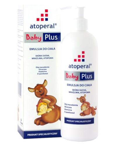 podgląd produktu Atoperal Baby Plus emulsja do ciała 400 ml 