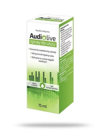 podgląd produktu Audiolive Spray do uszu 15 ml