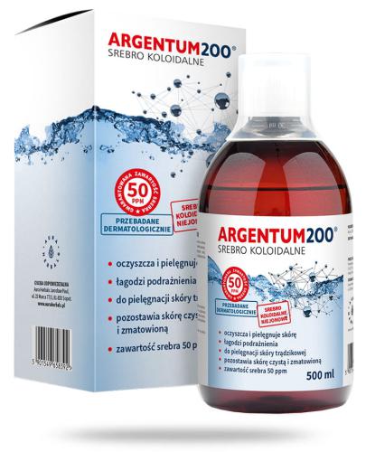 podgląd produktu Aura Herbals Argentum200 Srebro Koloidalne 50 ppm tonik 500 ml