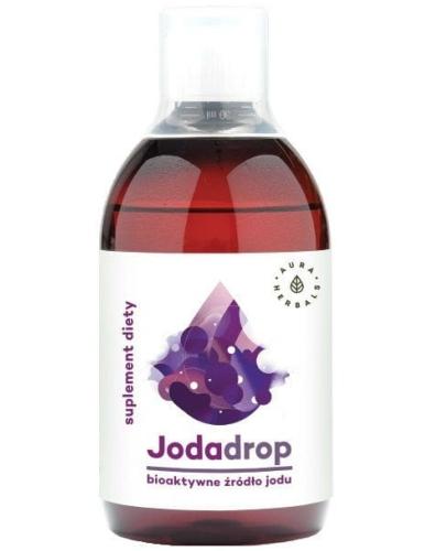 podgląd produktu Aura Herbals Jodadrop bioaktywne źródło jodu w płynie 250 ml